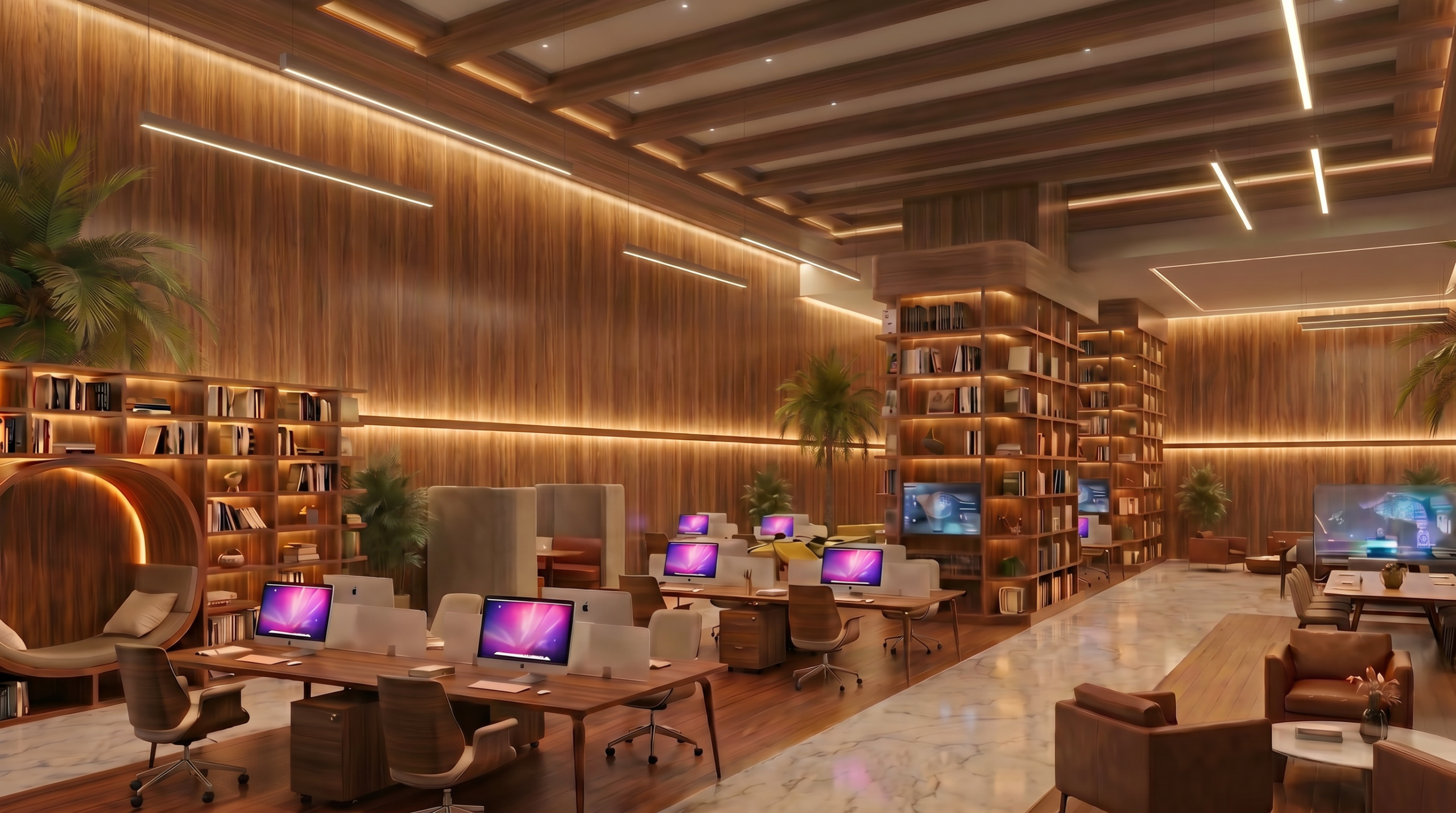 co working and library | Heaven 20 Heights